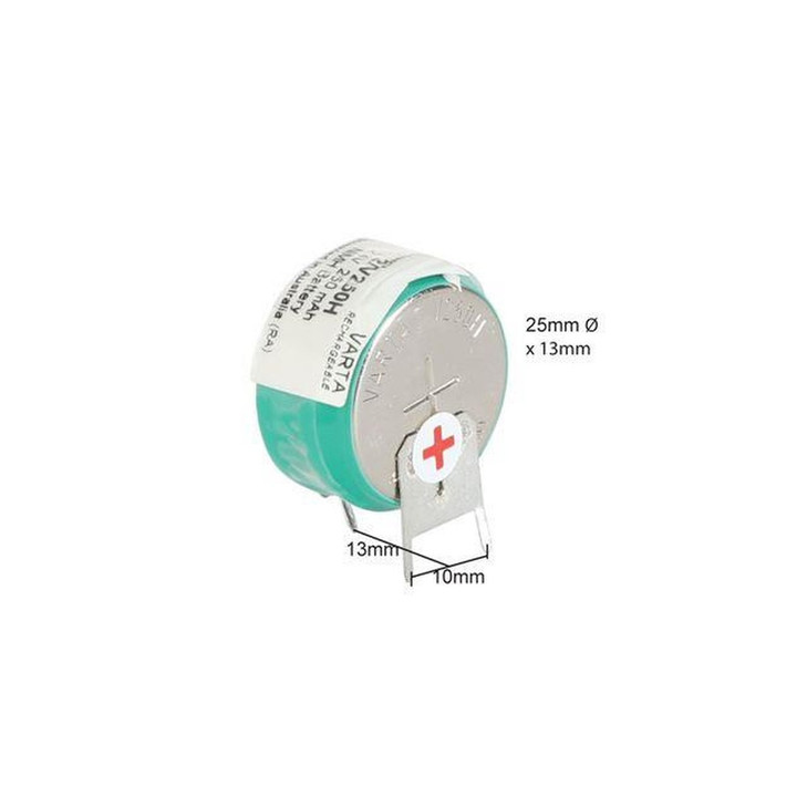 2.4V VARTA NiMH 250mAh