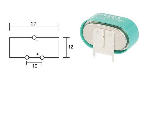 2.4V VARTA NiMH 140mAh
