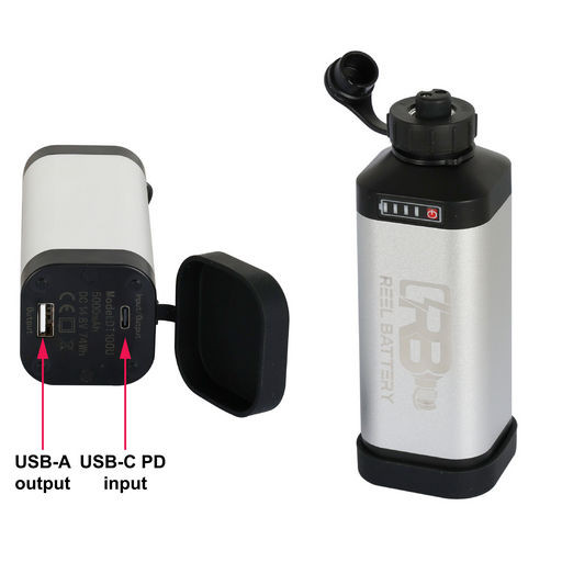 ELECTRIC FISHING REEL BATTERY 14.8V BATTERY BANK USB