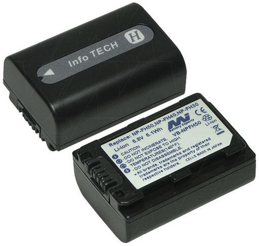 SONY NP-FH50 - REPLACEMENT BATTERY