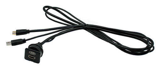 HDMI / USB PANEL MOUNT EXTENSION CABLE