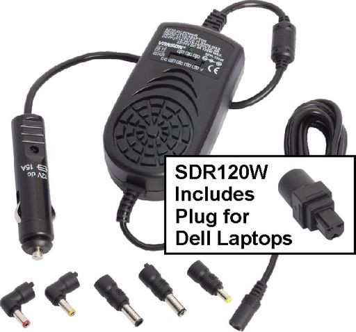 12VDC TO UNIVERSAL LAPTOP 120W