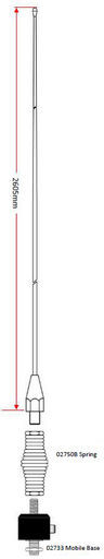 27MHz WHIP BENELEC 2.6M