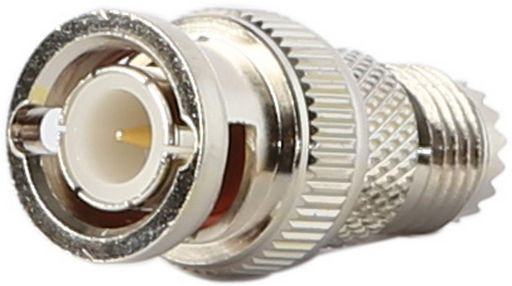 MINI UHF SOCKET TO BNC PLUG