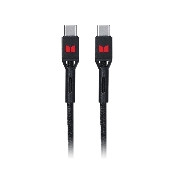 Braided 1.2M USB-C to USB-C - Black
