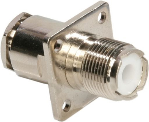 UHF SOCKET SO239 SOLDER RG213 BULKHEAD
