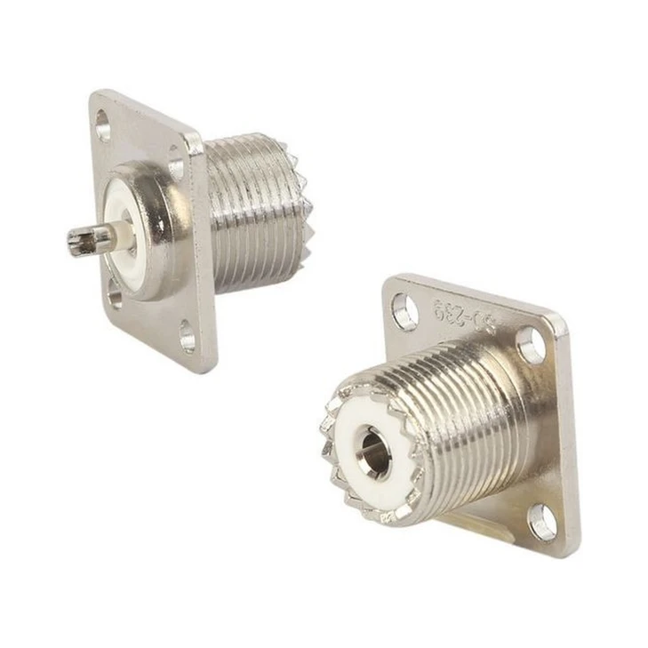 UHF SOCKET SO239 SOLDER BULKHEAD