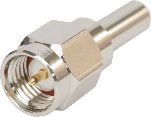 SMA MALE CRIMP RG174