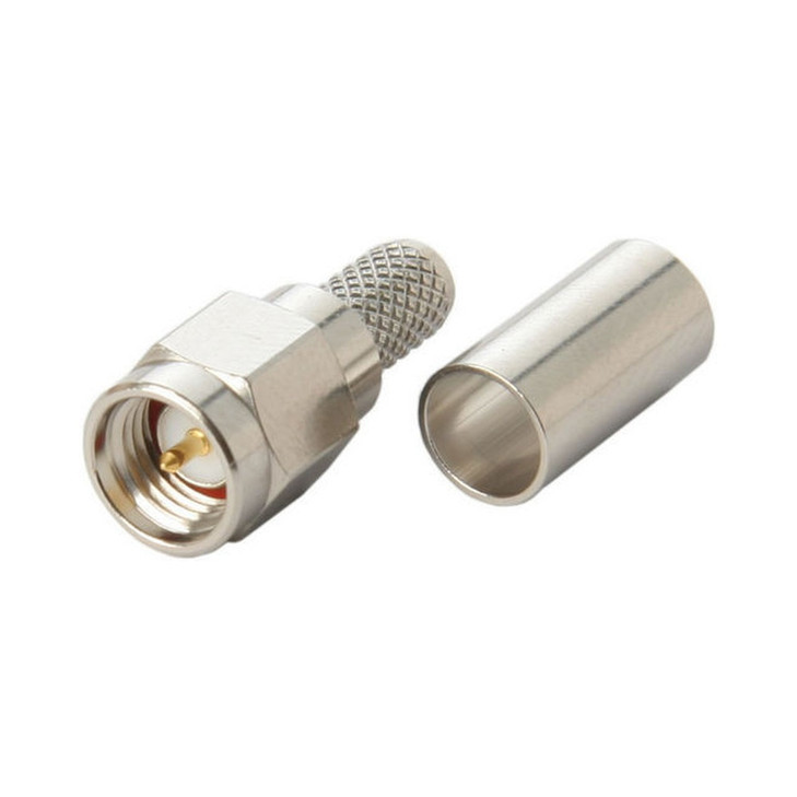 SMA MALE CRIMP RG58