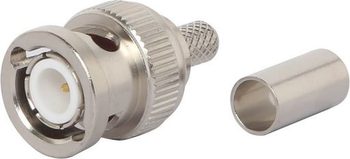 BNC PLUG CRIMP RG58CU
