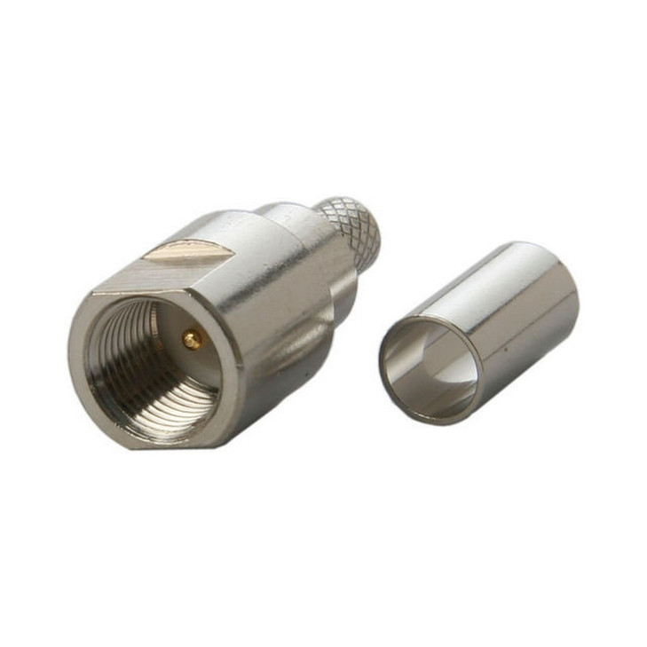 FME MALE CRIMP RG58