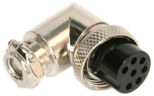 CB MICROPHONE PLUGS RIGHT ANGLE NC516