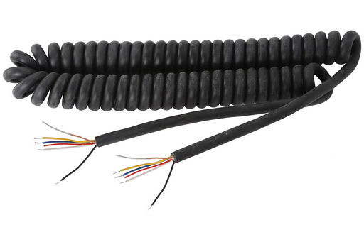 CB RADIO MICROPHONE CURLY CORDS