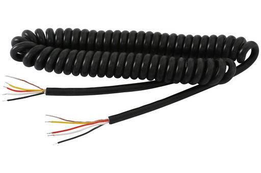 CB RADIO MICROPHONE CURLY CORDS