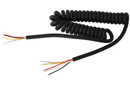 CB RADIO MICROPHONE CURLY CORDS