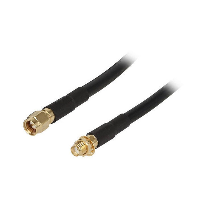 SMA Male to SMA Female Panel Mount Lmr240 Cab 6M