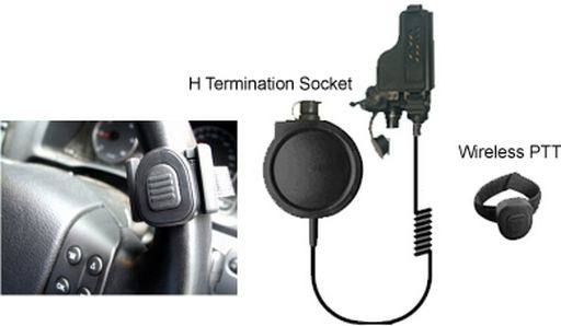“H” PTT WIRELESS BUTTON