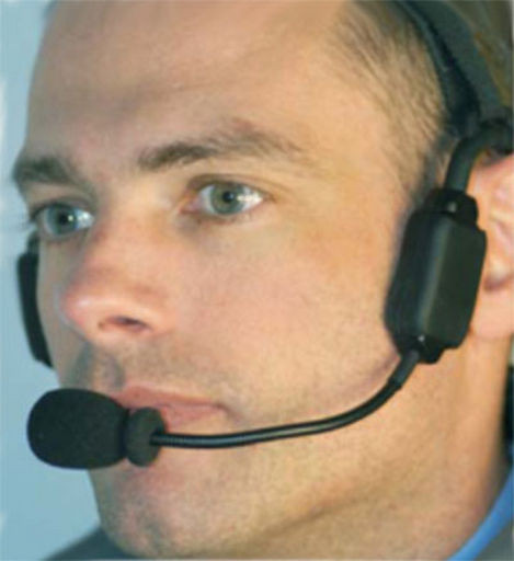 "H" BONE CONDUCTION HEADSET