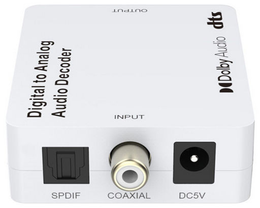 DIGITAL TO ANALOGUE CONVERTER AUDIO 24 BIT 192KHZ