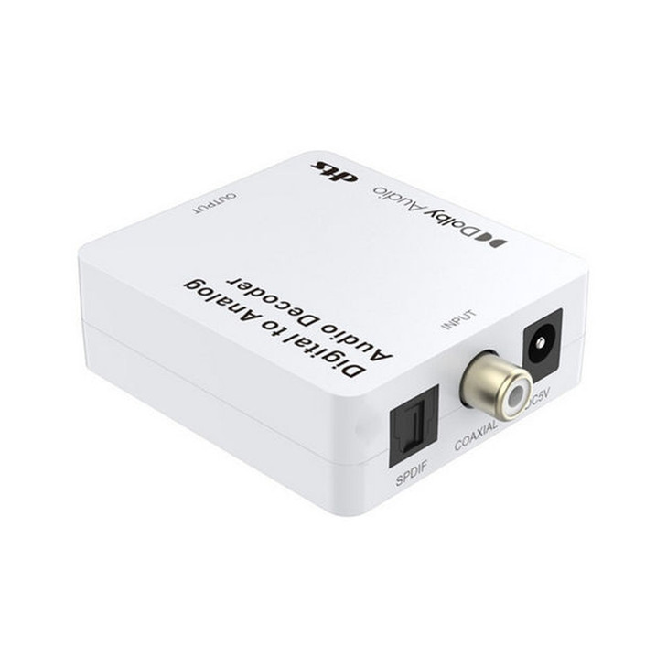 DIGITAL TO ANALOGUE CONVERTER AUDIO 24 BIT 192KHZ