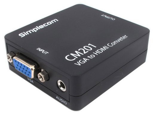 VGA TO HDMI CONVERTER WITH AUDIO 1080p