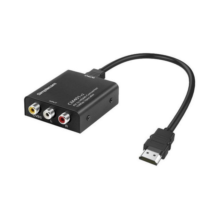 COMPOSITE AV CVBS TO HDMI CONVERTER 1080p