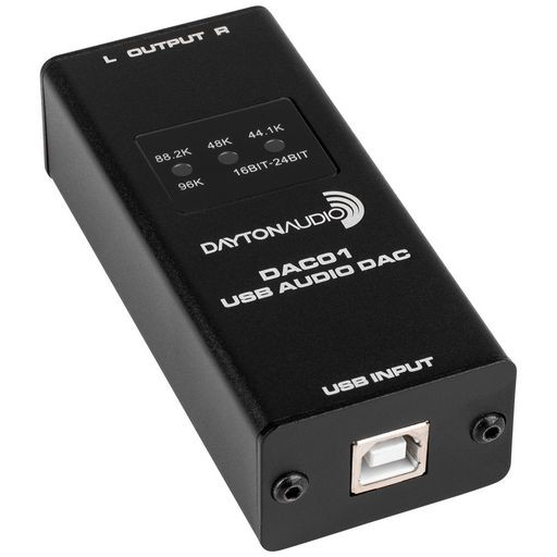 USB AUDIO DAC 24-BIT / 96 KHZ - DAYTON