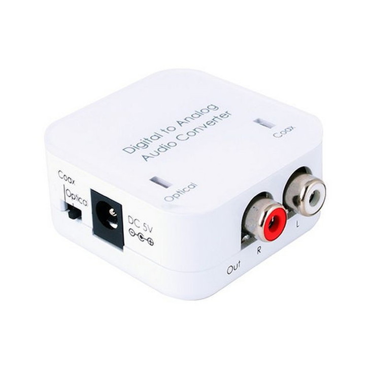 OPTICAL PCM TO STEREO ANALOGUE