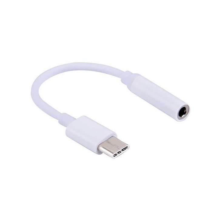 USB Type C to 3.5mm F White