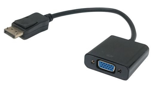 DISPLAYPORT [M] TO VGA [F] ADAPTOR