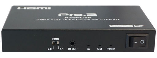 HDMI EXTENDER 2-WAY OVER CAT6 1080p WITH IR