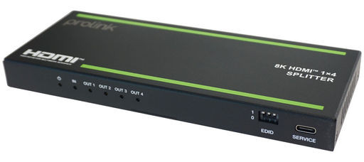 1x4 HDMI SPLITTER / DOWNSCALER 8K60 PROLINK