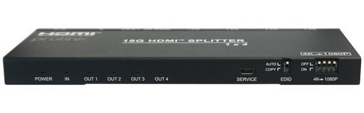 1x4 HDMI SPLITTER / DOWNSCALER 4K60 PROLINK