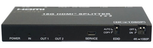 1x2 HDMI SPLITTER / EXTRACTOR 4K60 - PROLINK