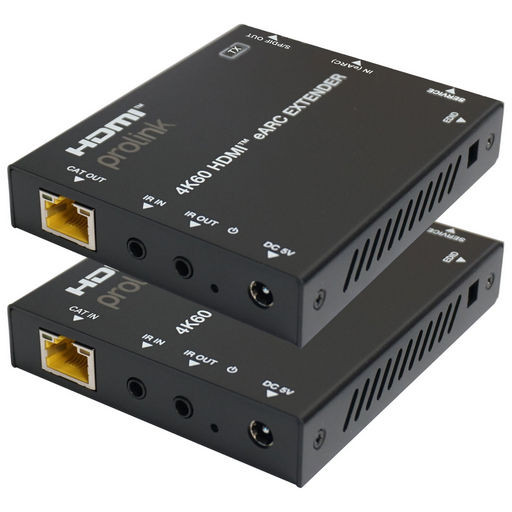 HDMI eARC SPDIF EXTENDER KIT OVER CAT6 4K60 - PROLINK