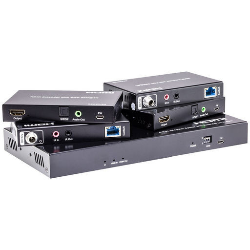 4K HDMI OVER CAT5/6 SPLITTER EXTENDER QUAD-KIT PtM