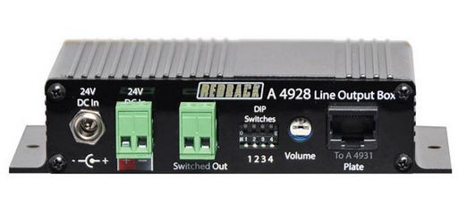 CAT5 EXTENDER REDBACK - PA4928 RECEIVER