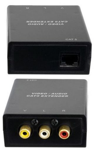 STEREO AUDIO & VIDEO OVER CAT5