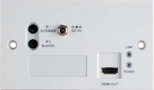HDMI OVER HDBaseT WALL-PLATE RECEIVER 4K30 - CYPRESS
