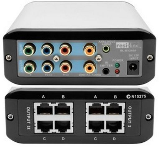 HDTV CAT5 TRANSMITTER (4 WAY)
