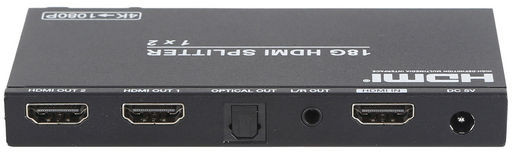1x2 HDMI SPLITTER 4K60 18GBPS WITH EDID - HEALING