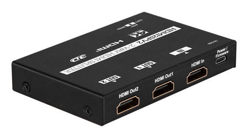 1x2 HDMI SPLITTER 4K60 18GBPS - PROLINK HD2