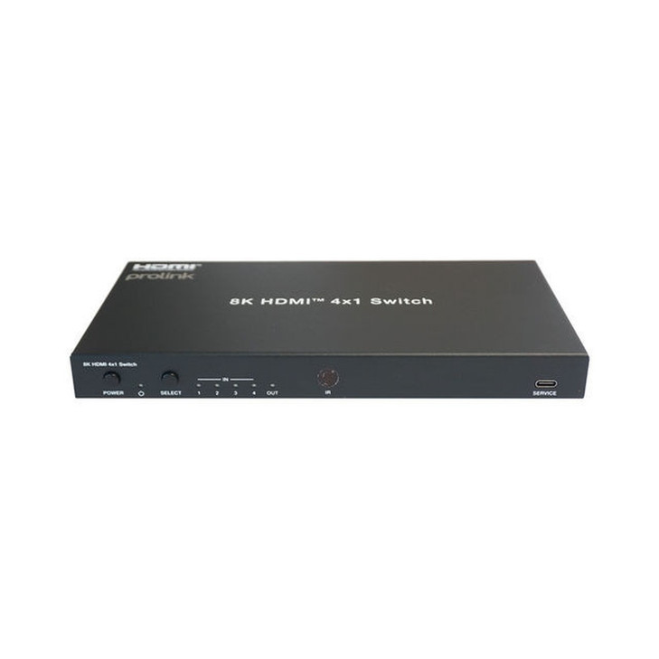 4x1 HDMI SWITCH 8K60 WITH AUDIO EXTRACTION