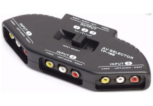 STEREO AUDIO & VIDEO SWITCH