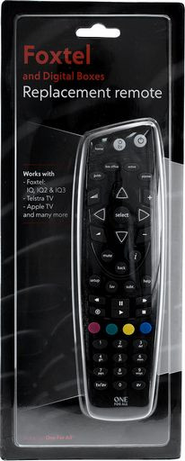 REPLACEMENT FOXTEL REMOTE iQ iQ2 iQ3 iQ4