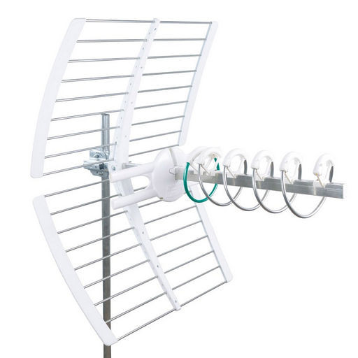 UHF 47DBI HELICAL TV ANTENNA - EXTREME FRINGE