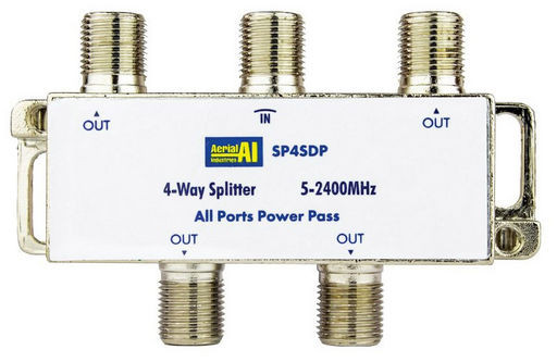 F-TYPE SPLITTER 5-2400MHz - AERIAL INDUSTRIES