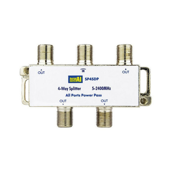 4 Way Splitter 5-2400mhz Diode Steer All Ports