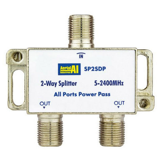 F-TYPE SPLITTER 5-2400MHz - AERIAL INDUSTRIES