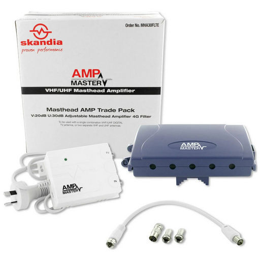 30dB UHF/VHF MASTHEAD AMPLIFIER "F"